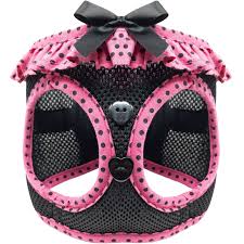 Stylish Ruffle Mesh Dog Harnesses ...